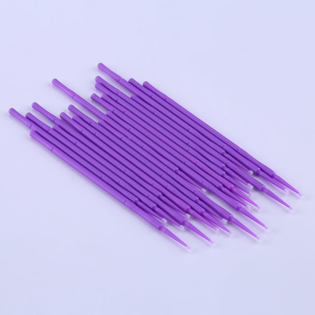 Aplicadores 100pcs/paquete cepillos de maquillaje desechable maquiagem cosmetics extensión de pestañas aplicadores