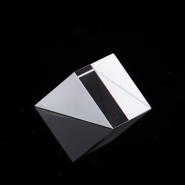Prisma Triangular De Cristal K9 – Efecto Iris Y Arcoíris, Herramienta Óptica Para Enseñar Física Y Fotografía, Tamaño 20x20x20 Mm