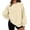 Yellow, variant on Bexdxz Women's Oversized Polka Dot Crewneck Sweatshirt, Soft Long Sleeve Pullover Top, Casual Y2K Fall Daily Wear Outfit White L