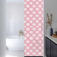 thumbnail image 2 of Retro Daisy Window Privacy Film White Floral Pink Backdrop Decorative Glass Window Film UV Blocking Static Cling Non-Adhesive Sticker Covering for Home Door 17.7 x 78.7 inches, 2 of 7