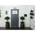 thumbnail image 5 of Rust-Oleum Advanced Dry Door & Trim Paint - Durable Satin - 1 Quart, Alpine Gray, 5 of 9