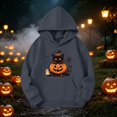 thumbnail image 4 of Grblisyd Girl's Hoodie Long Sleeve Halloween Hooded Sweatshirt Cute Pullovers Tops Fall Winter Outfits Clothes with Kangaroo pocket, 4 of 6