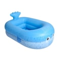 thumbnail image 1 of S SERENABLE Inflatable Pool Easy Setup Kiddie Swimming Pool for Home Indoor Outside Lawn 160cm blue, 1 of 9