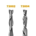 thumbnail image 7 of POWERTEC 2-Piece Solid Carbide Spiral Router Bit 1/4" Shank, One Up Cut and One Down Cut, Woodworking Router bits for use on CNC and Router Tool, Router bits for Wood PVC MDF Hardwood , 73030, 7 of 7
