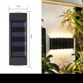 thumbnail image 4 of Advancent Luces solares para patio, lámpara de pared impermeable, cerca de jardín, iluminación de Patio, luces de pasarela, adornos LED para Iluminación y accesorios Luz calida, lente convexa 2 LED, 4 of 6