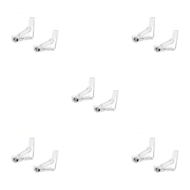 Justharion La Nappe Est Sécurisée et Sans Rides avec Ces Pinces en Tissu Réglables Pouvant Contenir 2PCS 5Set Transparent