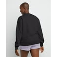 thumbnail image 3 of Hanes Originals Women's Fleece Sweatshirt Black L, 3 of 7