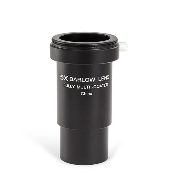 All Metal 5x Barlow Eyepiece Lens Astronomical Telescope Plosser