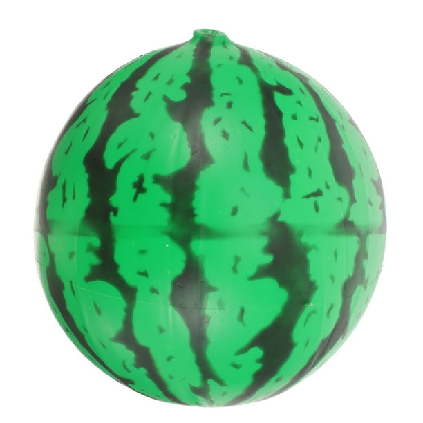ColoMX Pelota de piscina de sandía: pelota de playa inflable de sandía colorida de 20 cm - Accesorio de fiesta para pasar, bucear y rebotar bajo el agua