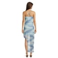 thumbnail image 3 of No Boundaries Asymmetrical Maxi Dress, Women's and Women's Plus, 3 of 5