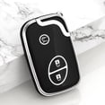 thumbnail image 3 of Key Fob Cover Compatible with Lexus CT200H ES350 Keychain Case Holder Protector,A Black, 3 of 8