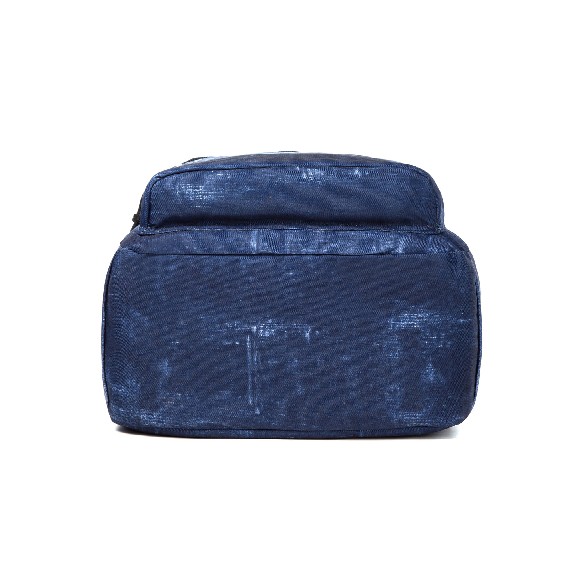 K-Cliffs Printed Backpack Simple Pattern Bookbag Classic Travel for laptop & Tablet, Blue Denim Jean for all ages, unisex