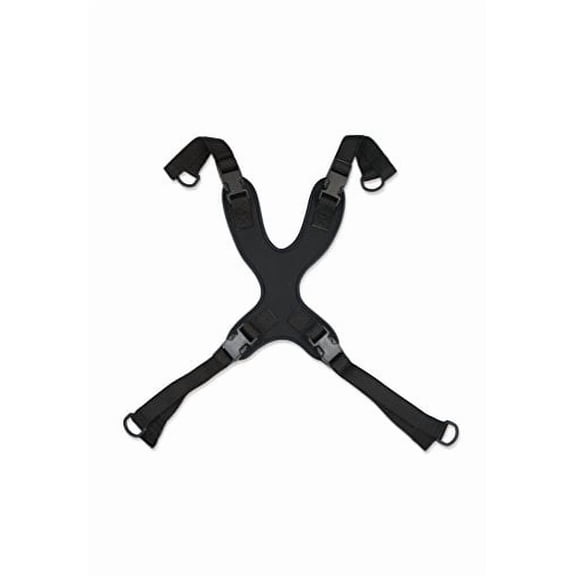Rehabilitation Advantage Wheelchair Chest Harness, Large – USA Made, Padded & Adjustable Support Strap for Adults and Seniors – 23” Length, 12” Width – Non-Slip, Easy to Install with Mounting Hardwar