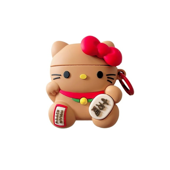 Kawaii  Different styles Cartoon Lucky Kitty Buzz Lightyear For Airpods 4,1,2,3,Pro,Pro2 Silicone headphone cover