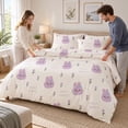 thumbnail image 5 of King Size Disposable Bed Sheets For Travel, Disposable Sheet Set, Disposable Sheets For Travel, Portable Travel Sheets Disposable Bedding 4 Piece Set, 5 of 6