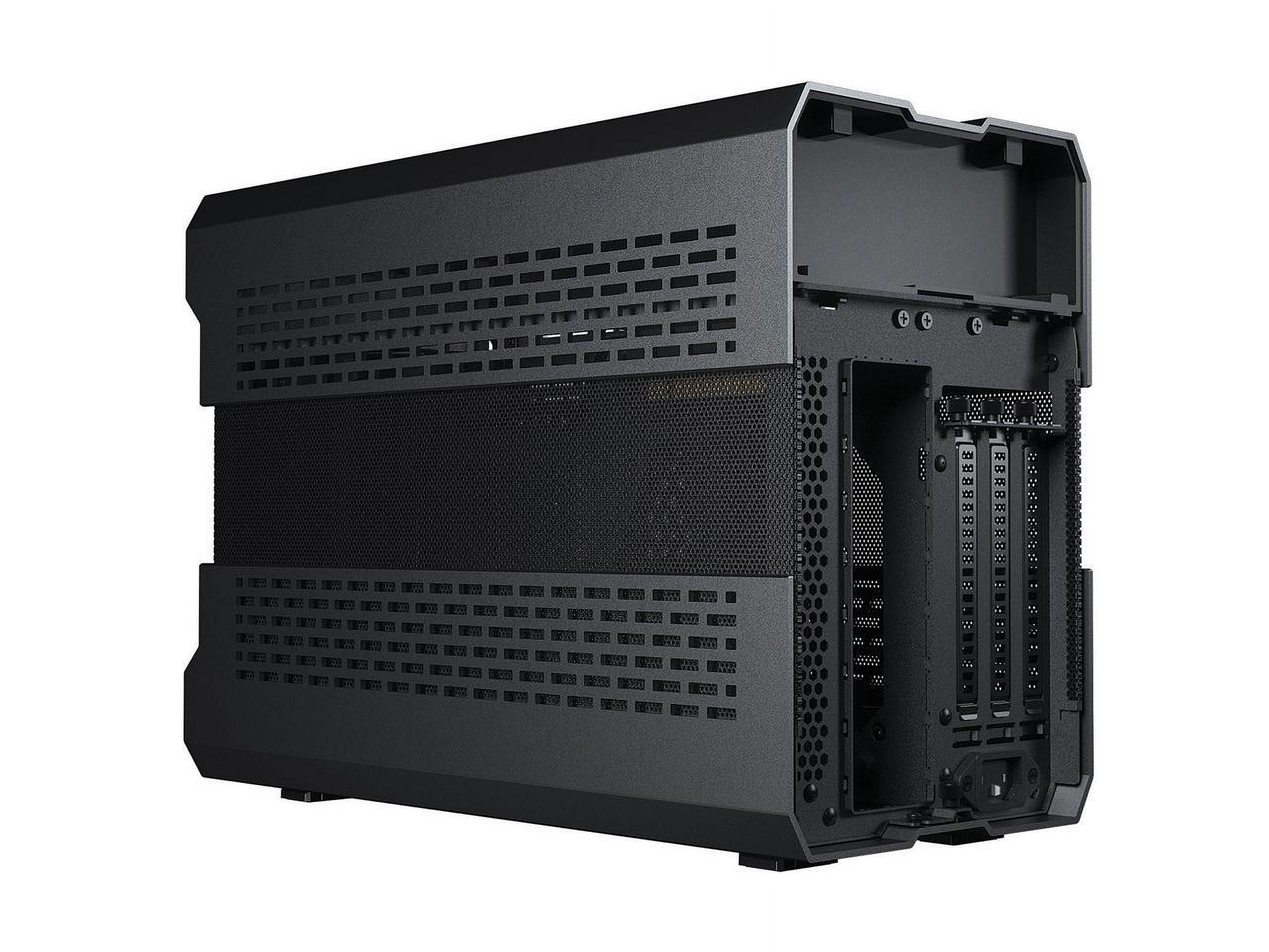  Phanteks (PH-ES121XT_DGS01) Evolv Shift XT, extendable Small  Form-Factor Chassis, Mini-ITX Gaming Chassis, PCI-e Gen4 Riser Cable,  Digital-RGB Infinity Mirror, Triple-Slot GPU Support, Galaxy Silver :  Electronics