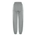thumbnail image 3 of ShomPort Women's Baggy Sweatpants with 4 Pockets Drawstring High Waisted Workout Jogging Pants, 3 of 5
