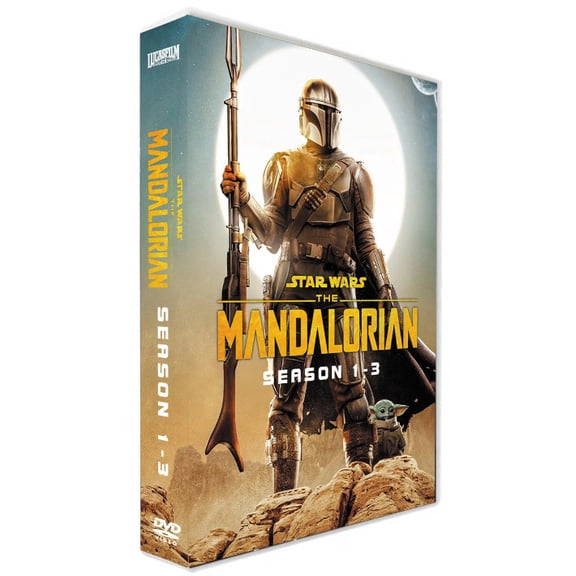 The MANDALORIAN: The Complete Season 1 -3 (DVD, 2023, 7-Disc Set) NEW