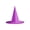 Purple, variant on TYUHjkL Halloween Witch Hat Decor, 14.96in Oxford Fabric Cosplay Wizard Cap for Hanging or Head Wear, Party Costume Accessory(without Rope)
