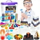 thumbnail image 1 of Kit de experimentos científicos Amererly con bata de laboratorio para niños de 6 a 12 años, 1 of 7