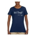 thumbnail image 2 of Wild Bobby, Ain't I Though? Sojourner Truth 1851, Womens Graphic Tees, Navy, 3X-Large, 2 of 3
