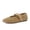 Tan, variant on Gabby Woven Mary Jane Ballet Flats for Women, Comfortable Dressy Flat Shoes with Adjustable Gold-Tone Buckle and Memory Foam Cushioning