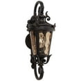 thumbnail image 5 of John Timberland Casa Marseille Vintage Rustic Outdoor Wall Light Fixture Veranda Bronze 19" Champagne Hammered Glass for Post Exterior Barn Deck House, 5 of 9