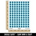 thumbnail image 2 of Letter E Uppercase Cute Typewriter Font 200+ Round Stickers - Light Blue - Matte Finish - 0.50" Size, 2 of 3