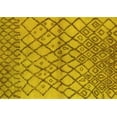 thumbnail image 1 of Ahgly Company Indoor Rectangle Oriental Yellow Industrial Area Rugs, 4' x 6', 1 of 4