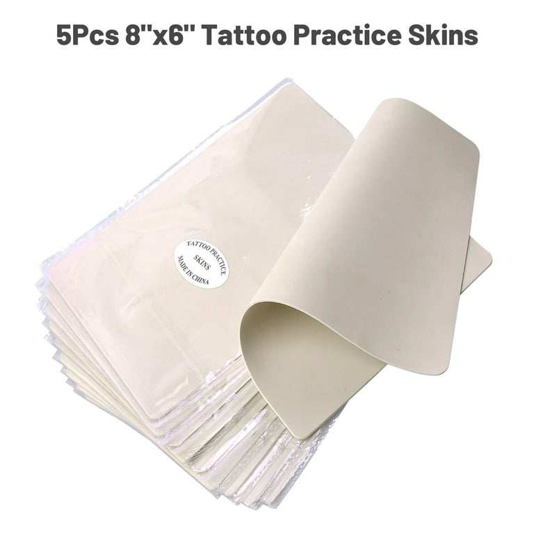Tattoo Practice Skin for Needle Machine Supply Dual Side Kit (1