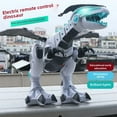 thumbnail image 2 of Wholesale Large White Mechanical Dinosaur Toy with Spray & Fire Effects - Remote Control Electric Movable Dino Model, Realistic Simulation, Durable Plastic, Intelligent Gift for All Ages, Interactive, 2 of 6