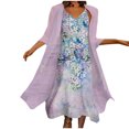 thumbnail image 1 of Conjunto de Dos Piezas de Abrigo Sólido Sin Mangas Con Cuello En V Informal Para Mujer A La Moda Odeerbi ODB-6, 1 of 8
