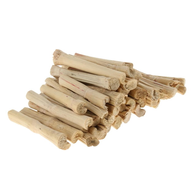 de Bambú de 500 G, para Mascotas, Juguetes para Masticar para Conejillos de , Chinchil, Ardil Yuyangstore Hamster Bamboo Chew Toy