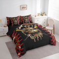 thumbnail image 2 of Erosebridal Teens Abstract Camouflage Baseball Twin Bedding Sets 7-Piece,Sport Theme Bedding Comforter Set for Kids Boys,Black Reversible,Breathable Home Decor, 2 of 6