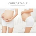 thumbnail image 3 of Monfince Womens Seamless Maternity Boxer Briefs Low Waist Mid-Thigh Pregnancy Boy Shorts Panties, 3 of 10
