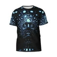 thumbnail image 5 of Tool Band T-Shirt for Men Novelty 3D Pritneted Casual Short Sleeve Tees Shirt Summer Street T Shirt Top, 5 of 7