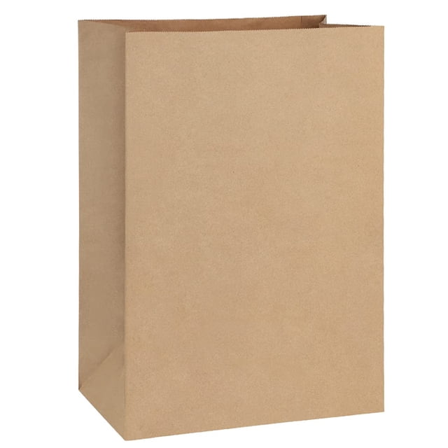 Bolsas de supermercado BagDream Kraft, papel marrón, 12 x 7 x 17 pulgadas, 100 unidades