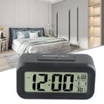 thumbnail image 3 of Digital Bedside LED Snooze Alarm Clock Time Temperature Day/Night Mode Clock, 3 of 4
