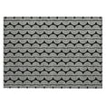 thumbnail image 2 of Addison Rugs Chantille Indoor/Outdoor Transitional Swirls Black Washable Rectangle Rug, 1'8" x 2'6", 2 of 6