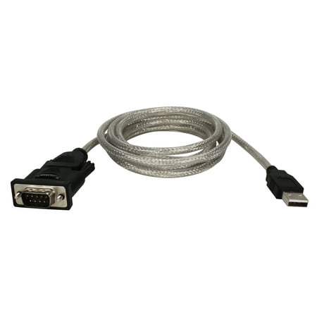 QVS 6ft USB to DB9 Male RS232 Serial Adaptor Cable