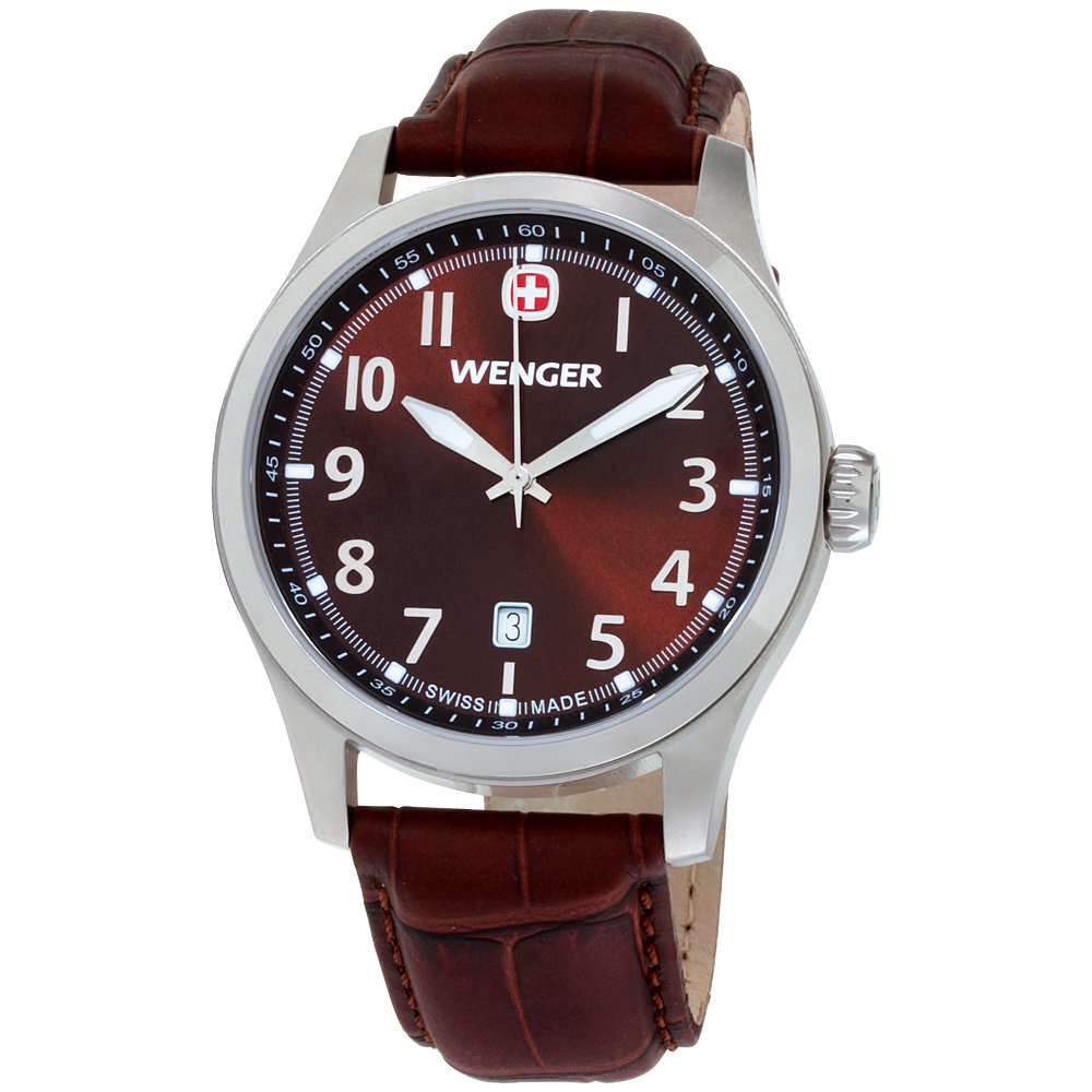 Wenger Wenger Quartz Movement Brown Dial Men's Watch 01.0541.119