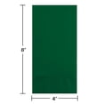 thumbnail image 3 of 192/Case Bulk Hunter Green 3 Ply Guest Towels, 3 of 6