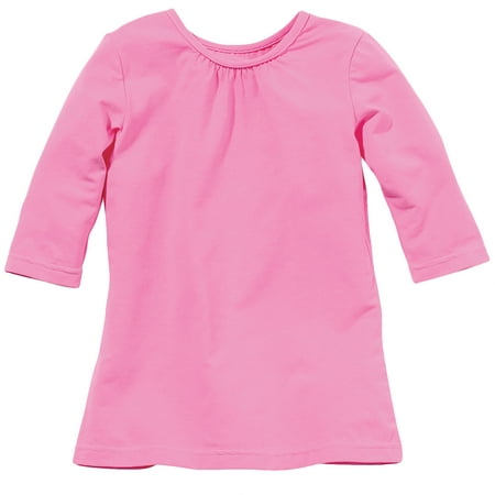 Bug Smarties Toddler Girl Tunic Top Tee - Insect Shield Bug Repellent Technology - Better Than Bug Spray - Light