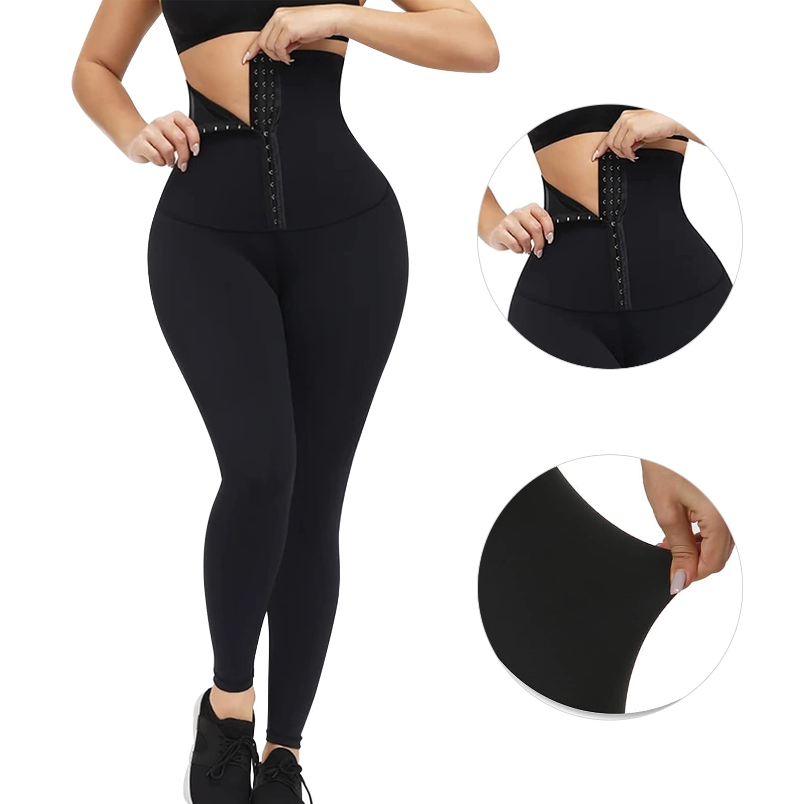 High Waist Yoga Pants for Women Seamless Scrunch Booty Leggings Butt Lifting Stretchy Tights Squat Proof Booty Pants 