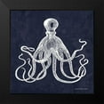 thumbnail image 2 of Babbitt, Gwendolyn 12x12 Black Modern Framed Museum Art Print Titled - Octopi II, 2 of 5