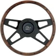 thumbnail image 1 of 404 Roues de Direction en Bois Challenger, Noir Mat, 1 of 1