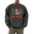 thumbnail image 1 of Chandail à Capuche Mode pour Hommes Logo de Vacances de Noël Automne Imprimé Chandail Décontracté Confortable, 1 of 4