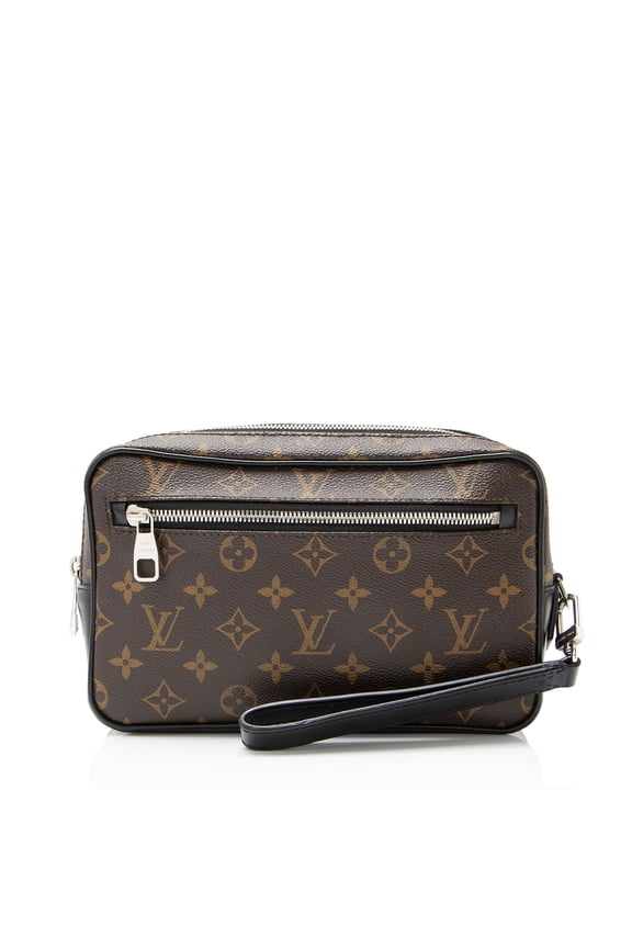 Pre-Owned Louis Vuitton Monogram Macassar Kasai Clutch