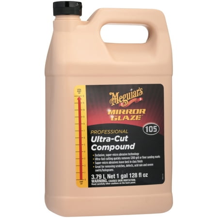 Meguiar's® Mirror Glaze® Professional 105 Ultra-Cut Compound 128 fl. oz. Jug