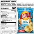 thumbnail image 3 of Lay's Potato Chips Salt & Vinegar Snack Chips, 7.75 Ounce Bag, 3 of 8